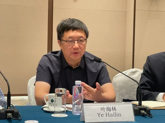 Director of the China-Africa Institute, Ye Hailin